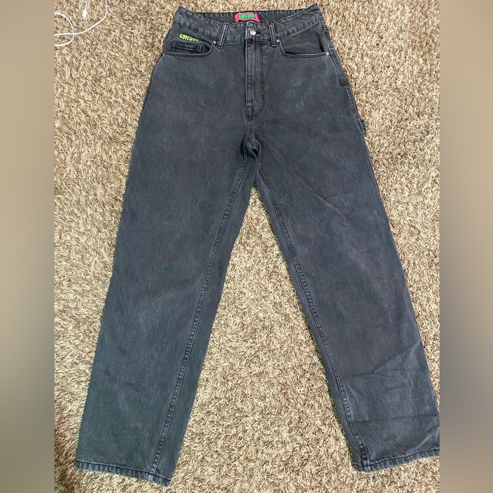 Empyre tori 90s black wash carpenter jeans